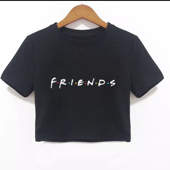 Friends TV show trendy cropped T-shirt - Picture 2 of 2